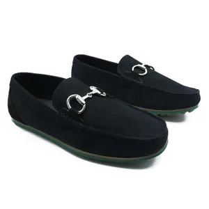Calzado Casual Tipo Mocasín para Caballero Inglese Sorrento (NEGRO)